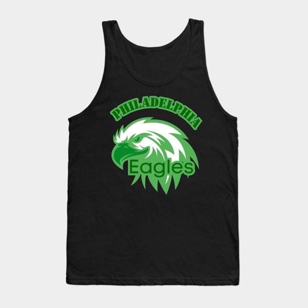 Philadelphia eagles Tank Top by Whisky1111